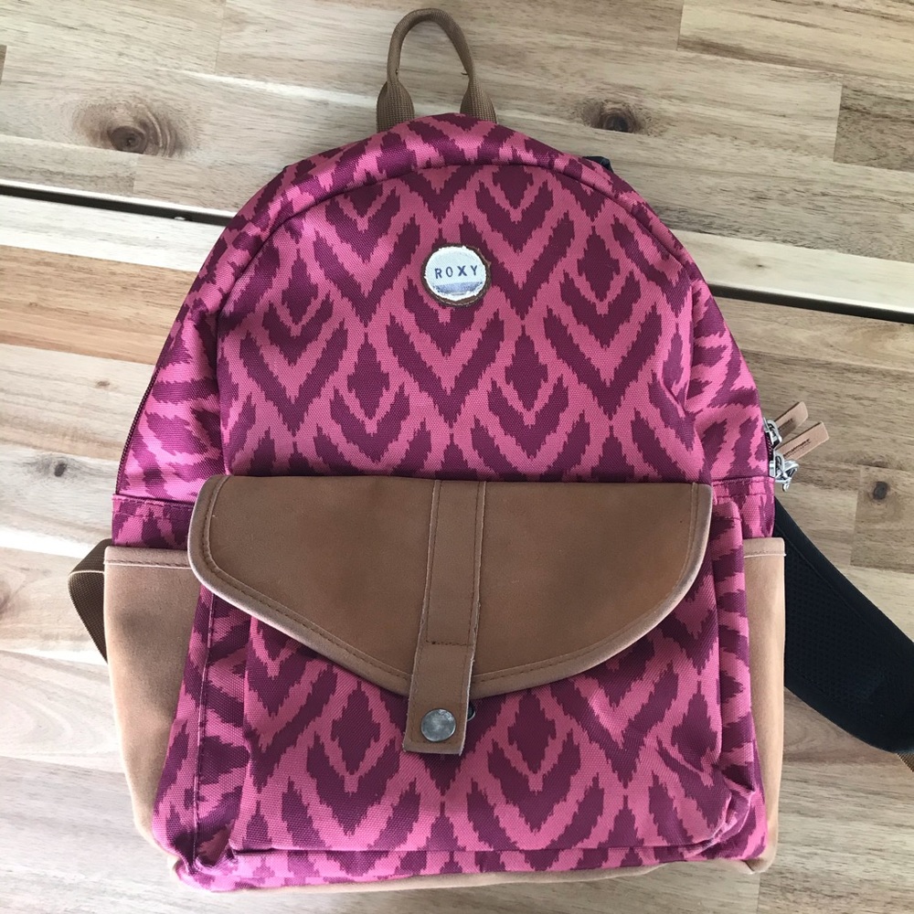 Roxy pink backpack